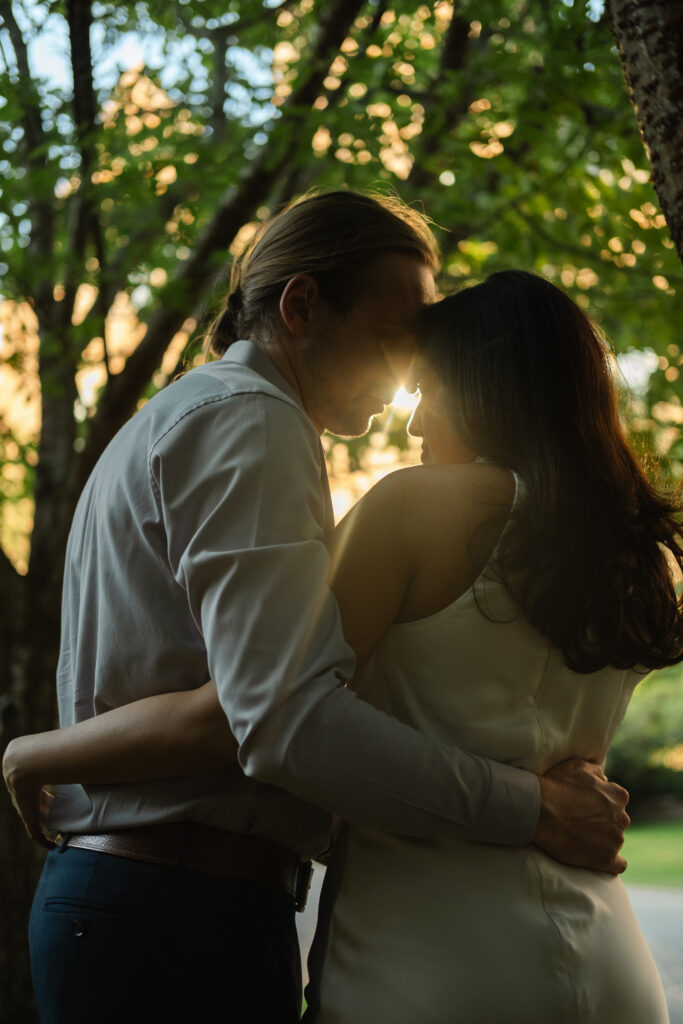 Sunlight couples photoshoot