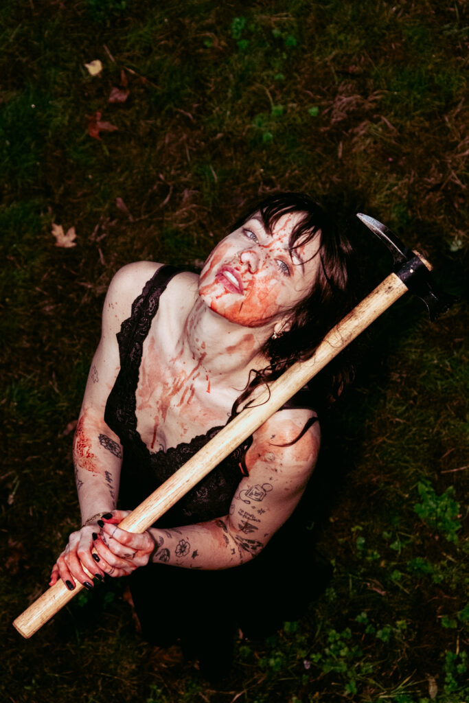 Pixkaxe lady portrait