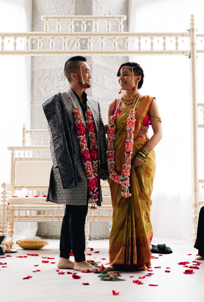 Indian wedding portrait