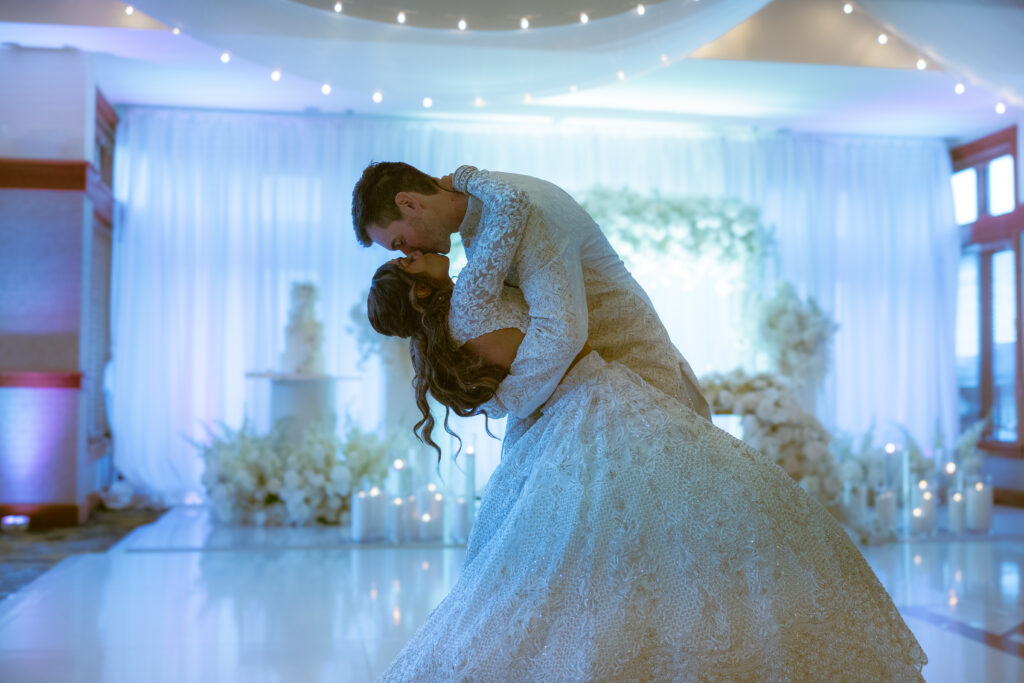 Portrait of first dance